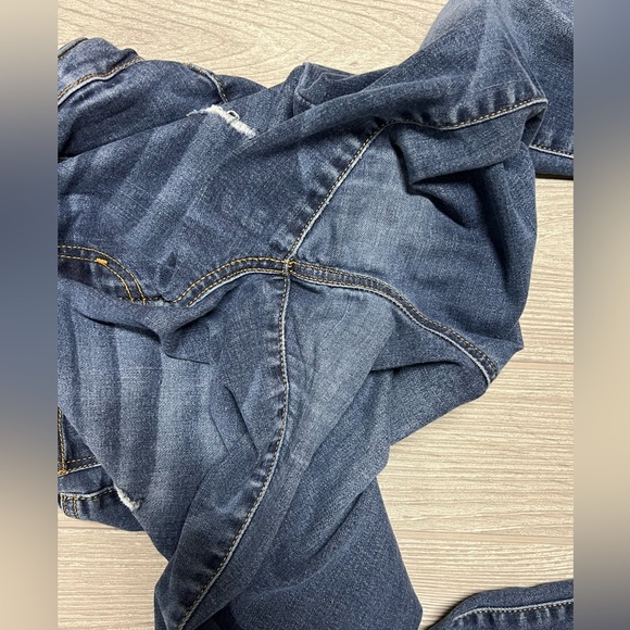 Alter’d State Distressed Jeggings Size 11 Style# S2564KEDS - Picture 7 of 11